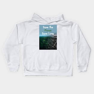 Save The Planet Kids Hoodie